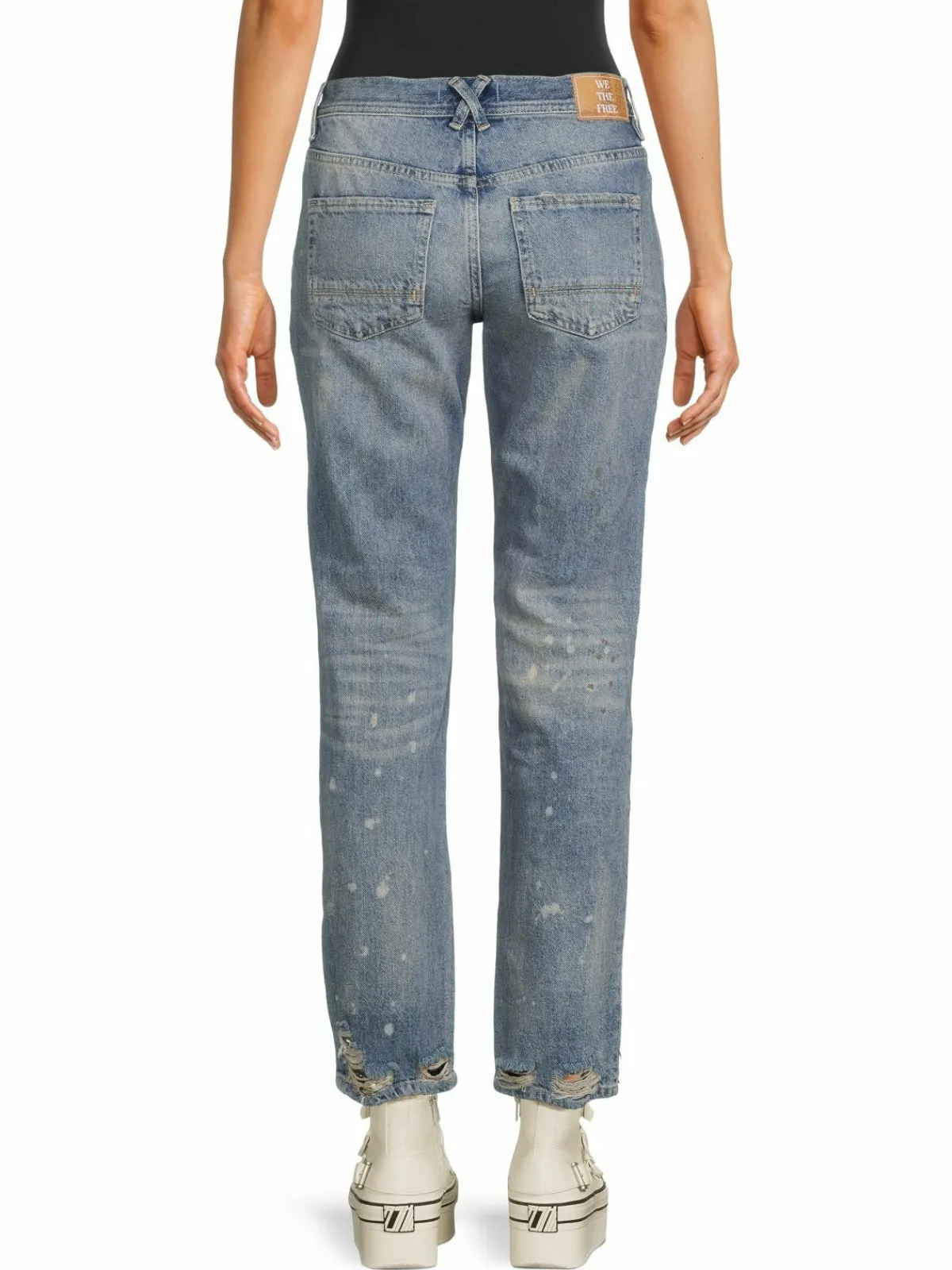 Women Free People Unknown Legend High Rise Slim Jeans