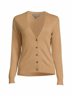 Women Amicale V Neck Cashmere Cardigan