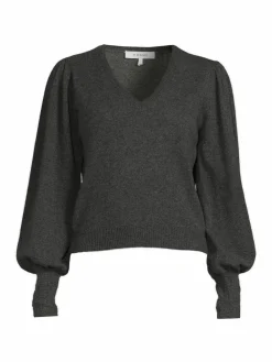 Women Frame V Neck Cashmere Sweater