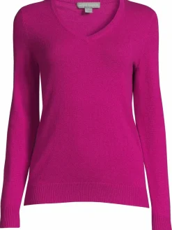 Women Amicale V Neck Cashmere Sweater