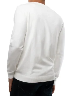 X Ray Sweaters|V Neck Sweater Off White