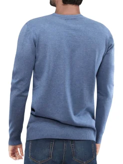 X Ray Sweaters|V Neck Sweater Blue