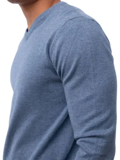 X Ray Sweaters|V Neck Sweater Blue