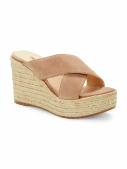 L'AGENCE Valetta Leather Espadrille Sandals