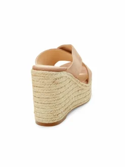 L'AGENCE Valetta Leather Espadrille Sandals