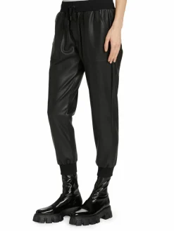 Women Splendid Vegan Leather Joggers