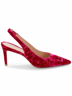 Stuart Weitzman Velvet Pumps