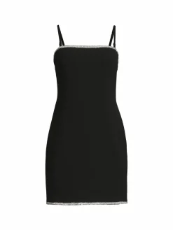 Women RACHEL Rachel Roy Veronica Embellished Trim Mini Sheath Dress
