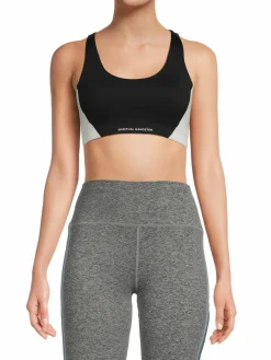 Women Spiritual Gangster Verve Eco Colorblock Racerback Sports Bra