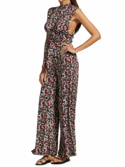 Women Free People Vibe Check One Piece Jumpsuit