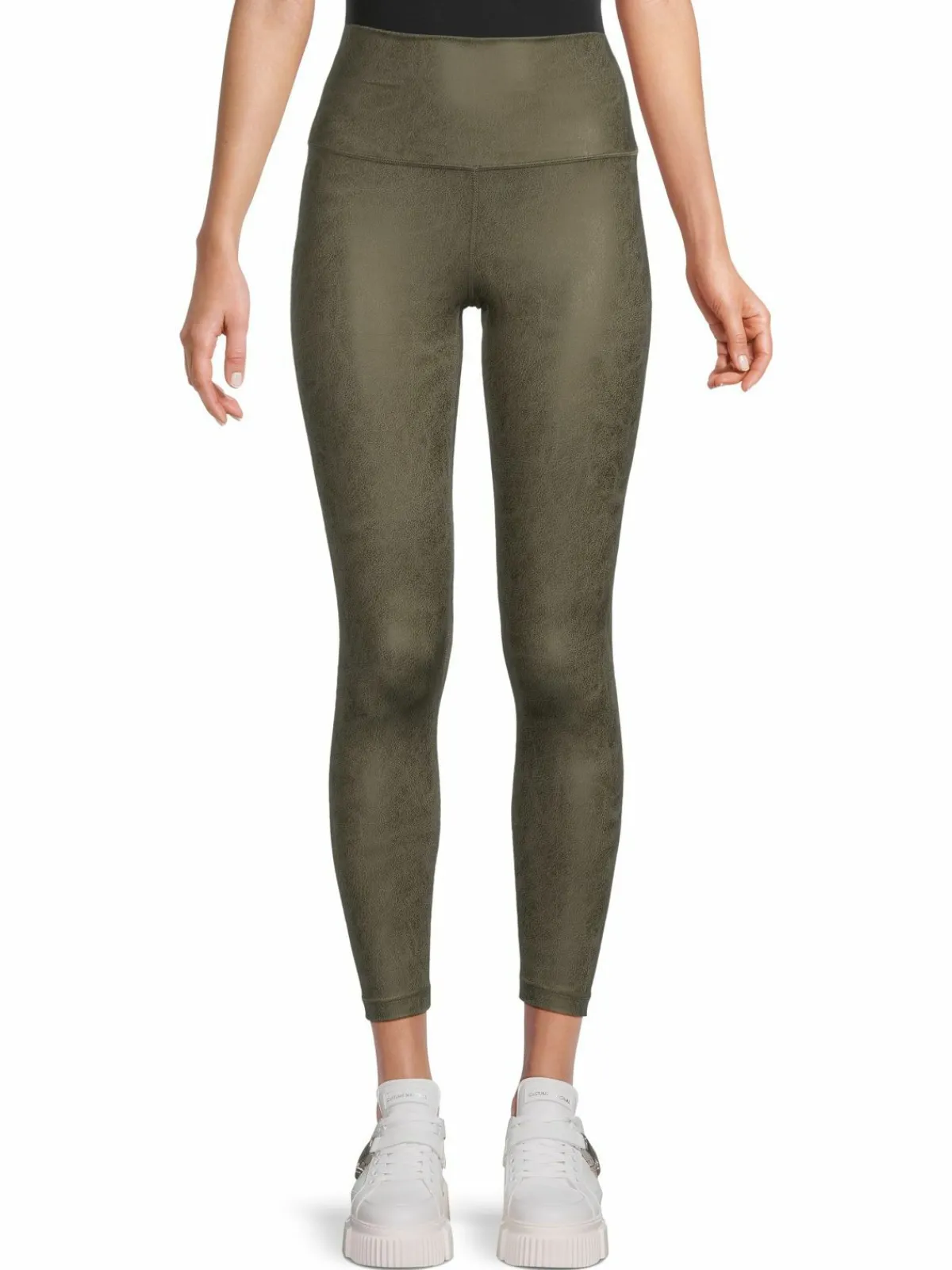 Women 90 Degree by Reflex Vintage Lux Faux Crackled Leggings