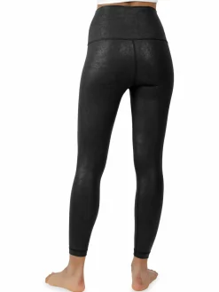 Women 90 Degree by Reflex Vintage Lux Faux Crackled Leggings