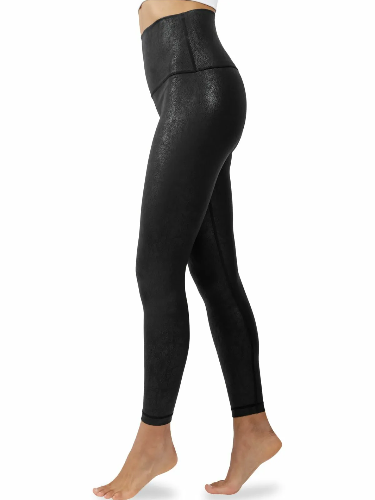 Women 90 Degree by Reflex Vintage Lux Faux Crackled Leggings