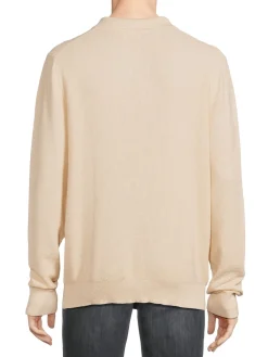 Onia Cashmere|Waffle Patterned Cashmere Blend Polo
