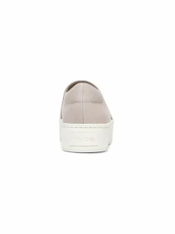 Vince Warren Suede Slip On Platform Sneakers