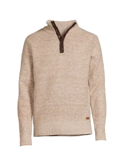 BUFFALO David Bitton Sweaters|Weebery Slubbed Button Up Sweater