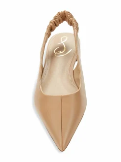 Sam Edelman Whitney Leather Slingback Ballet Flats