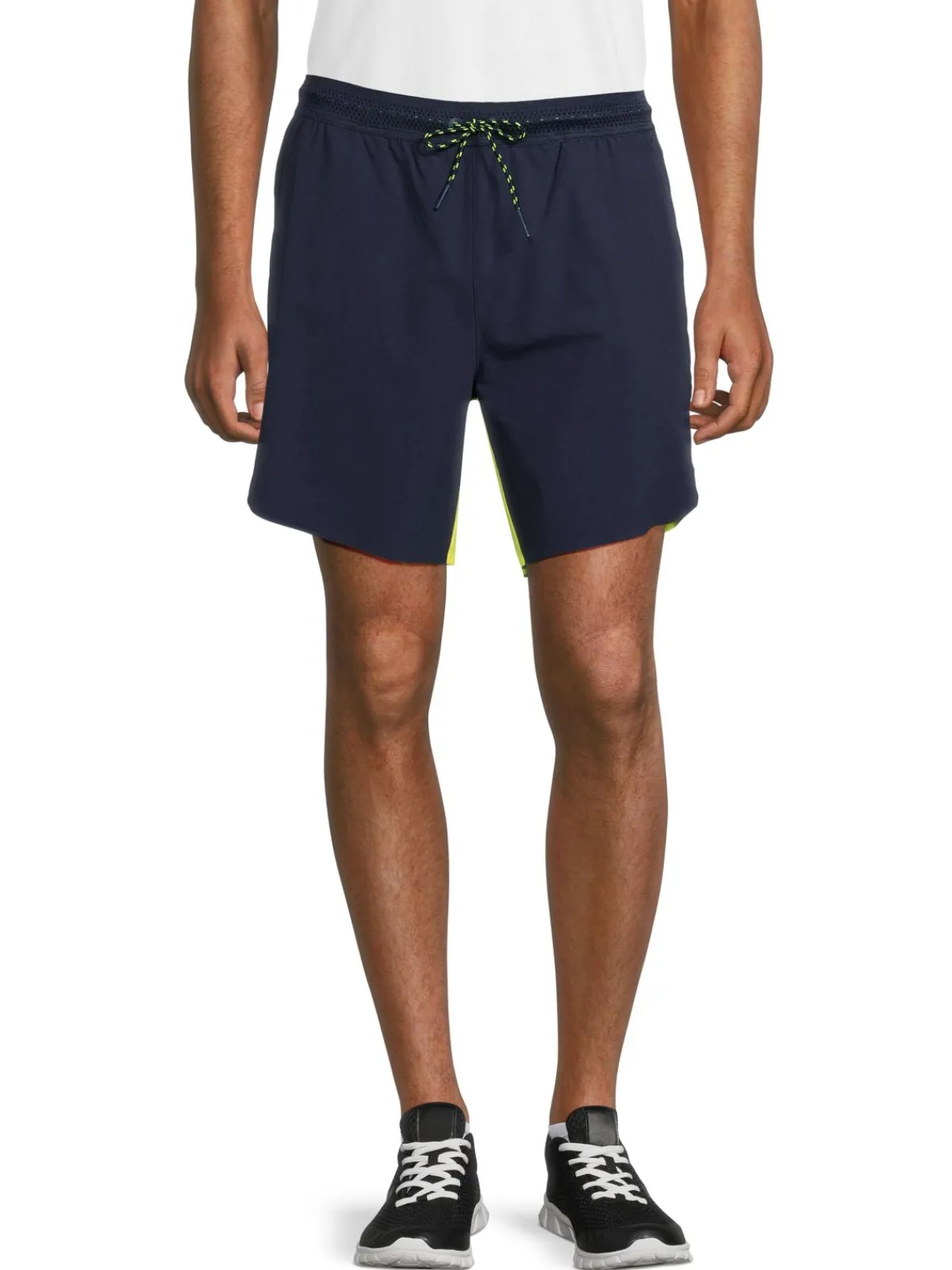 Greyson Shorts|Wolf Colorblock Running Shorts Radium