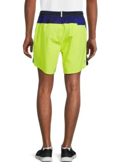 Greyson Shorts|Wolf Colorblock Running Shorts Radium