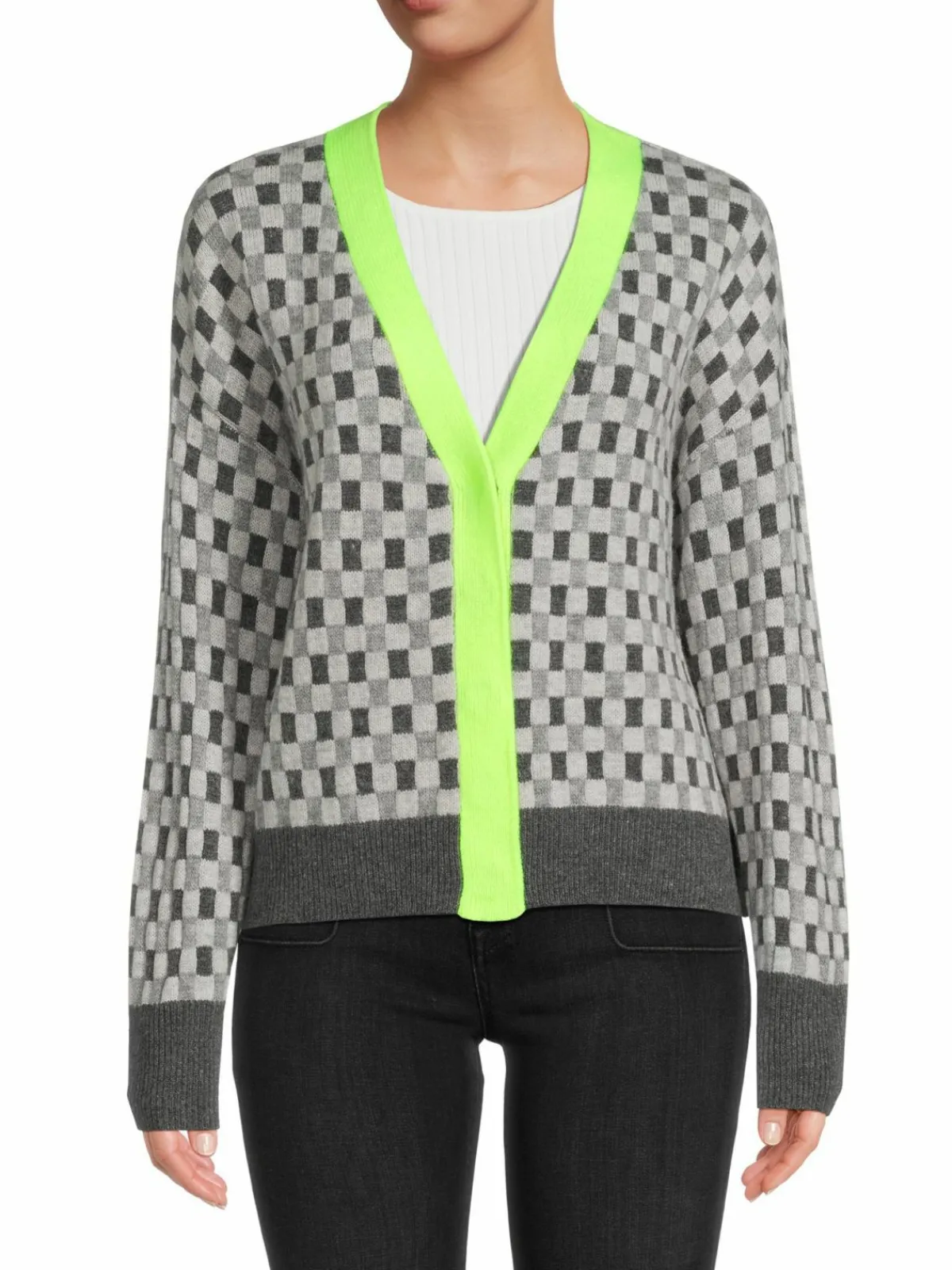Women Lisa Todd Wool & Cashmere Colorblock Sweater