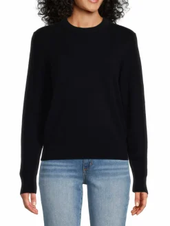 Women Vince Wool & Cashmere Crewneck Sweater