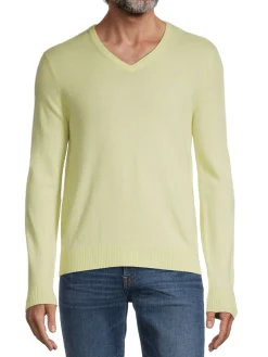Malo Cashmere|Wool & Cashmere Sweater Ananas Yellow