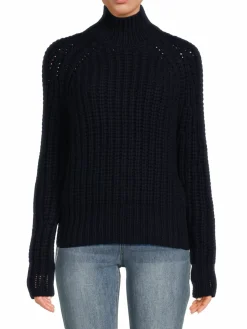 Women Vince Wool & Cashmere Turtleneck Sweater