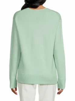 Women Vince Wool & Cashmere V Neck Sweater