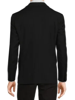 Ted Baker London Blazers & Sportcoats|Wool Blend Blazer Black