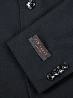 Ted Baker London Blazers & Sportcoats|Wool Blend Blazer Black