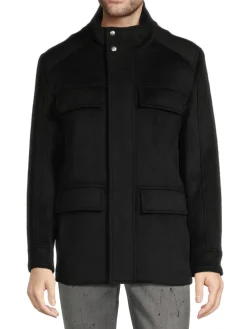 Cole Haan Coats & Jackets|Wool Blend Coat