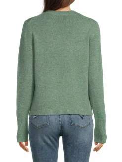 Women Vince Wool Blend Crewneck Sweater
