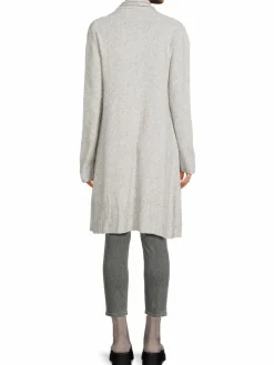 Women Bobeau Wool Blend Longline Cardigan