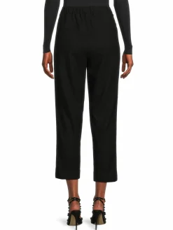 Women Vince Wool Blend Straight Leg Trousers