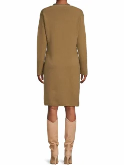 Women Vince Wool Cashmere Blend Sweater Dress