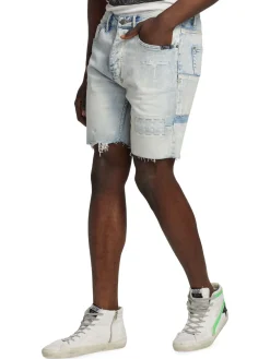 Ksubi Shorts|World Tour Chopper Shorts Denim