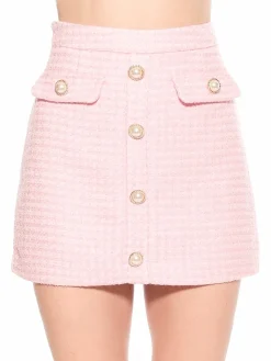 Women Alexia Admor Wrenley Tweed Mini Skirt