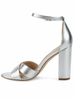 Sam Edelman Yancy Block-Heel Crossover Sandals