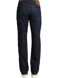 Mavi Jeans|Zach Seattle High Rise Straight Leg Jeans Rinse Brush Blue