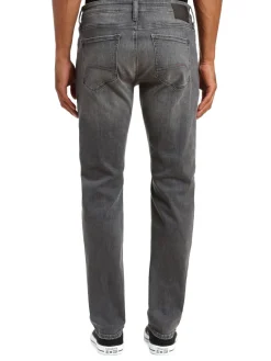 Mavi Jeans|Zach Seattle High Rise Straight Leg Jeans Mid Grey