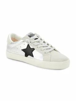Vintage Havana Zaria Snake Embossed Leather Sneakers