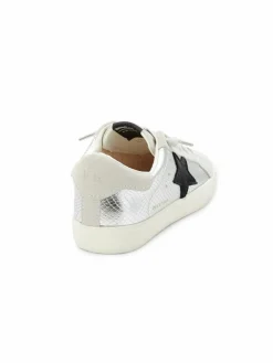 Vintage Havana Zaria Snake Embossed Leather Sneakers