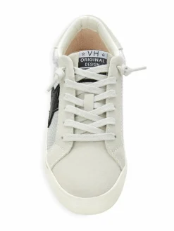 Vintage Havana Zaria Snake Embossed Leather Sneakers