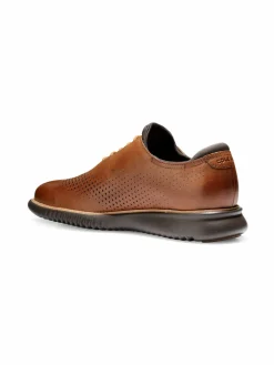 Cole Haan 2.Zerogrand Perforated Leather Wholecut Oxford Shoes