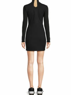 Women Le Ore Zip Up Mini Sheath Dress
