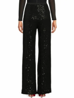 Women Ramy Brook Zora Sequin Wide Leg Pants